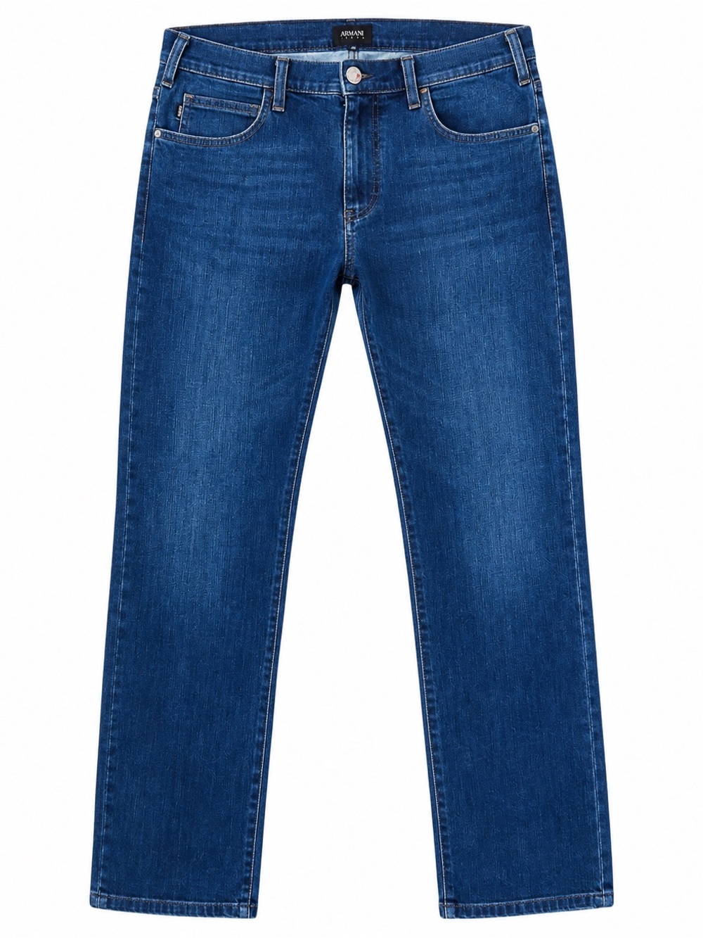 Armani Jeans Men’s Blue Slim-Straight Jeans Size 33X32